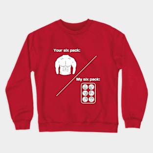 Six pack beer can Crewneck Sweatshirt